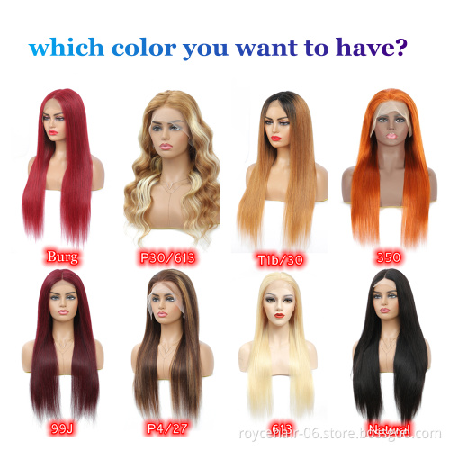 180 220  Brazilian Hair Highlight Human Hair Transparent T Part Lace Wigs,Brown Blonde Piano Color Human Hair Lace Front Wigs